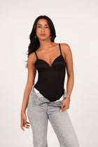 Shapewear bodysuit black - Nomi
