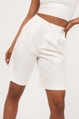 Bermuda pantalon short wit - Dali