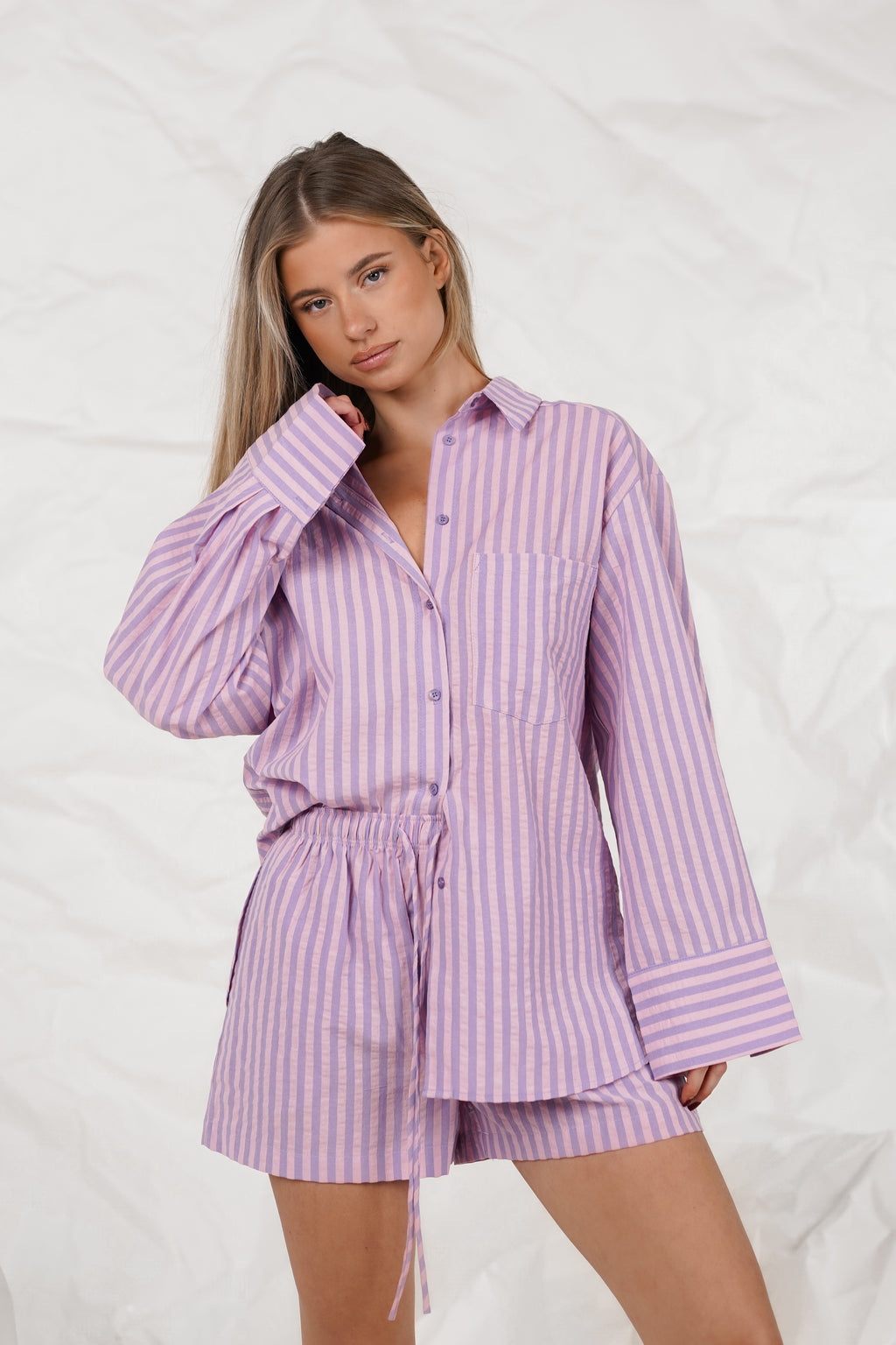 Lila - Casual Elegant Blouse