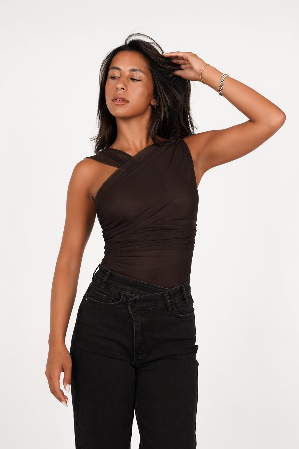 Superdry Vintage Essential Mock Neck Trui Dames Superdry Vintage Essential Mock Neck Trui Dames