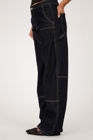 Balloon fit jeans acid wash - Deya