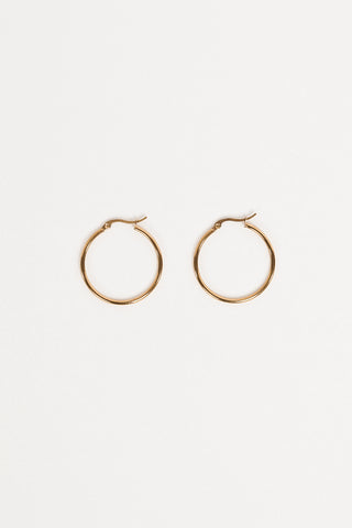 Basic oorringen 3.5cm - Fenne