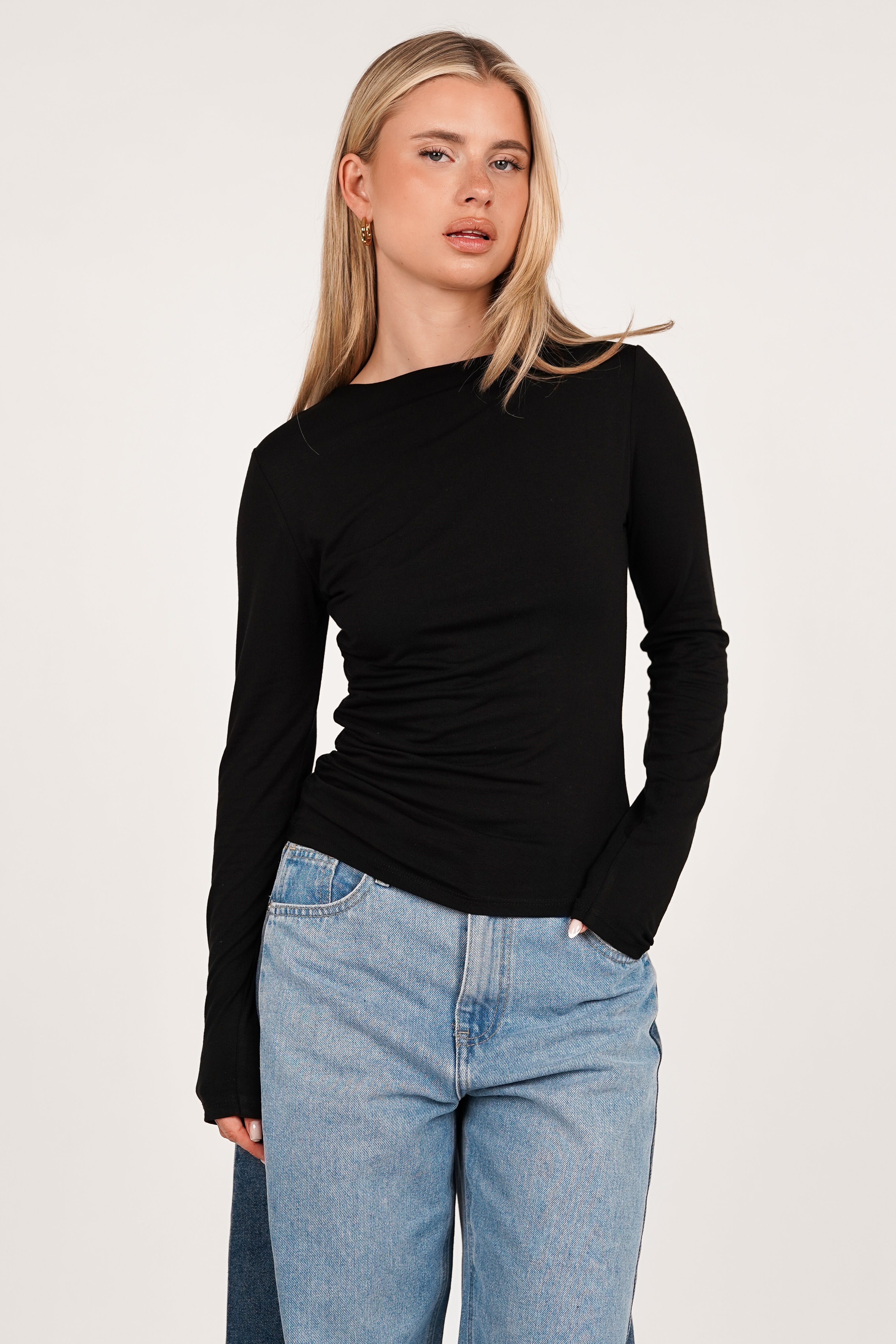 2025 2025 Herfst Mode Dames Lange Mouwen Casual Tops Trendy T-Shirts Outfits Zij