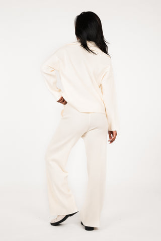 Comfy set knitted creme - Semmy