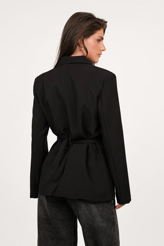 Getailleerde blazer zwart - Moon