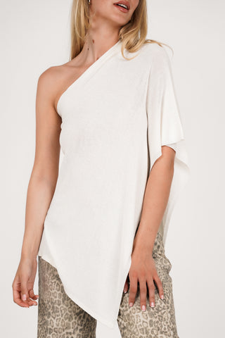 One shoulder cover-up wit - Rosalie