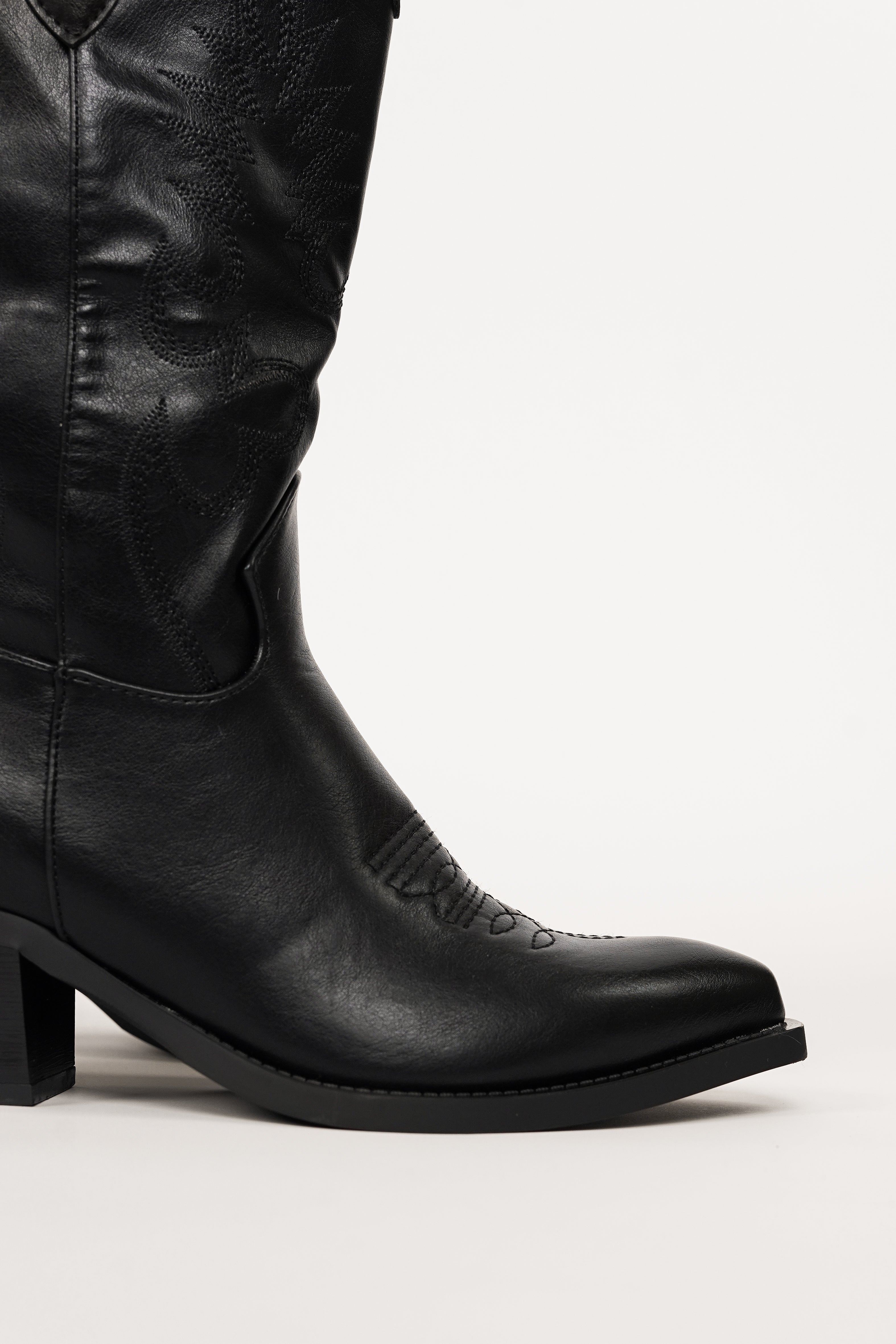 Cowboy Laarzen voor Dames | Halverwege Kuit Instapmodel Cowboy Laarzen voor Dames | Halverwege Kuit Instapmodel