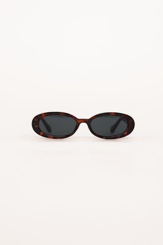 Zonnebril ovaal retro klein luipaard - Ziv