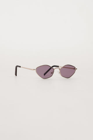 Zonnebril cat-eye smal paars - Violet