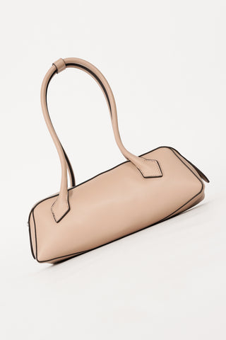 Handtas dames langwerpig beige - Yalou