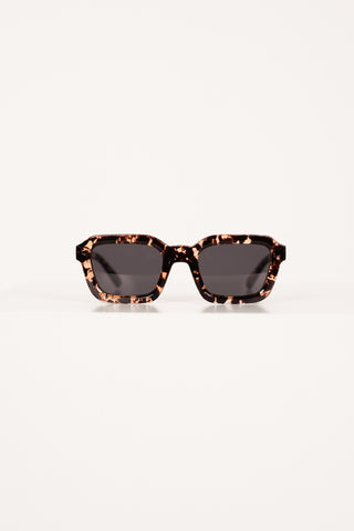 Zonnebril bruin retro tortoise dames - Hannah