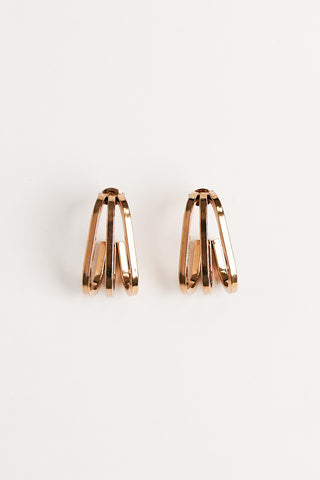 Ovale hangers goud - Lora