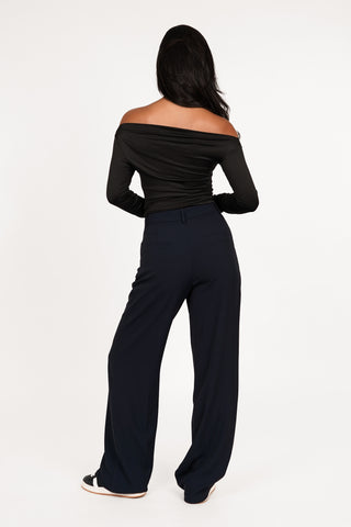 Dames pantalon donker blauw - Laure