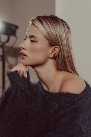 Ear cuff basic goud - Elin