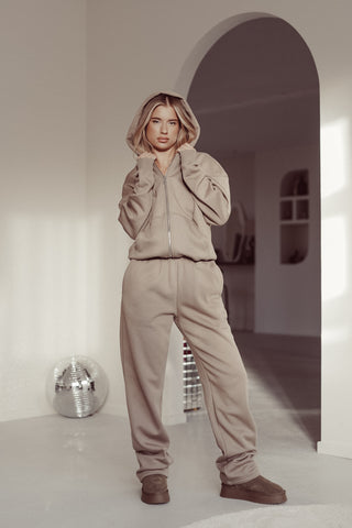 Hoodie oversized khaki - Alexi