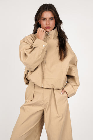 Oversized bomberjack camel - Madison