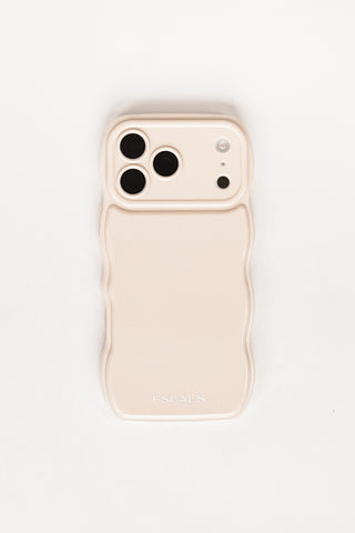 Telefoonhoesje iphone wavy beige - Kaya