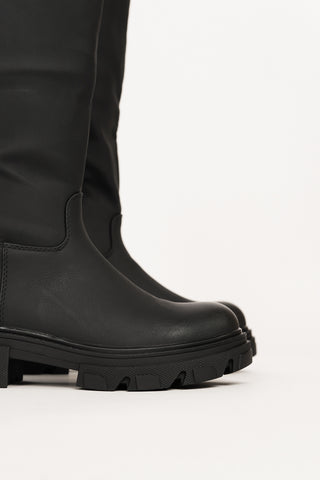 Hoge laarzen mat zwart - Delia