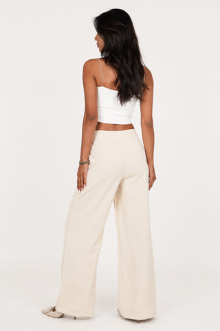 Pantalon dames licht geel - Jelina