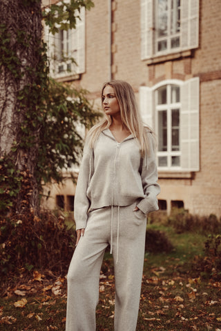 Two piece set loungewear grijs - Jessy