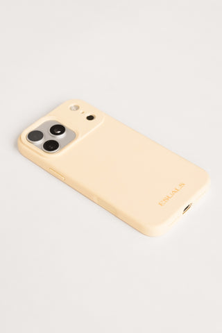 Telefoonhoesje siliconen Iphone geel - Jules