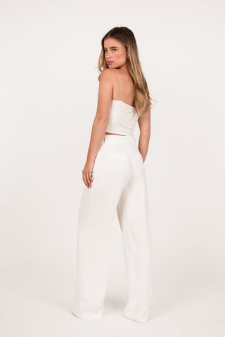 Dames pantalon wit - Laure