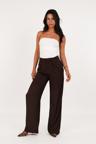 Strapless bodysuit kant wit - Bonny