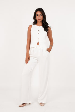 Dames pantalon wit - Laure