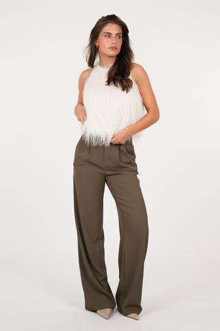 Dames pantalon khaki - Laure