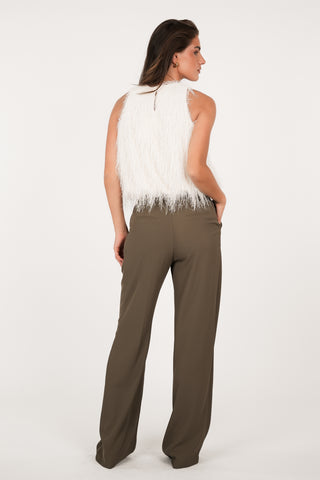 Dames pantalon khaki - Laure