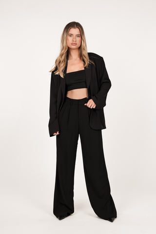 Dames pantalon zwart - Laure
