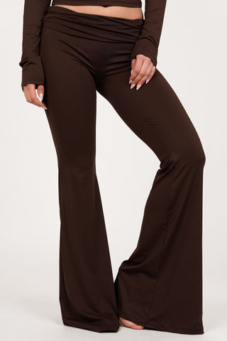 Flared legging bruin - Hope