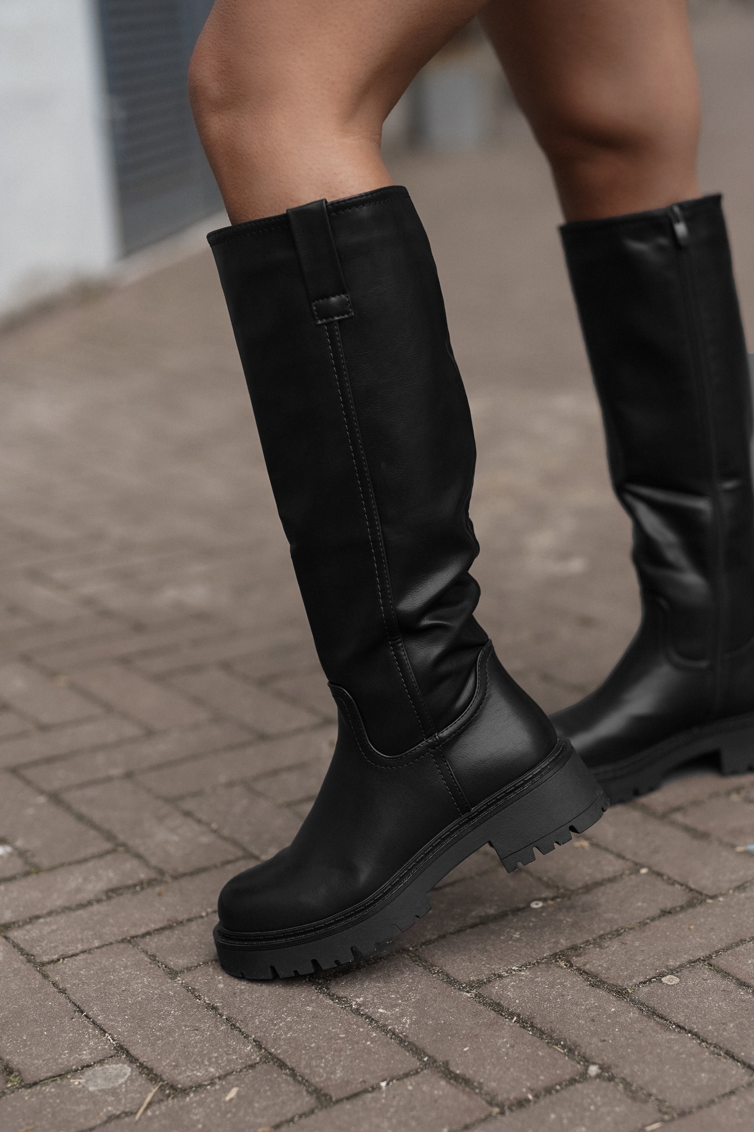 Hoge laarzen zwart Gloria