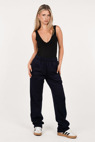 Jogging broek tall donker blauw - Elodie