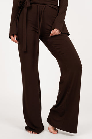 Loungewear dames broek bruin - Ocean