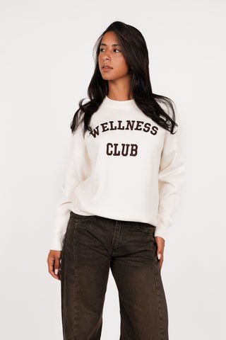 Oversized soft knit welness beige - Peggy