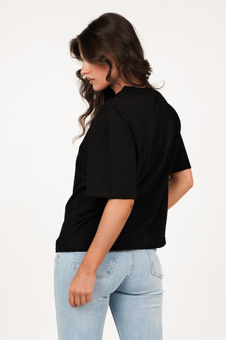 Oversized t-shirt Esuals zwart - Lois