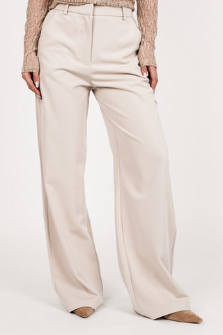 Pantalon met stretch beige - Donya