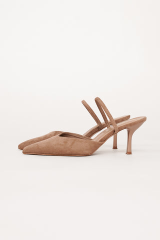 Pumps suede khaki - Jaimy