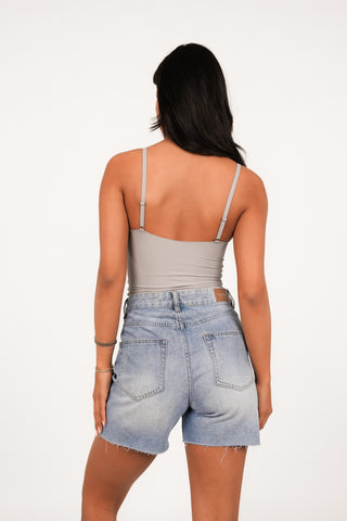 Shapewear bodysuit grijs - Nomi