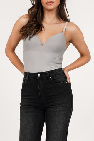 Shapewear bodysuit grijs - Nomi