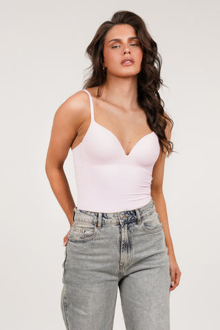 Shapewear bodysuit licht roze - Nomi