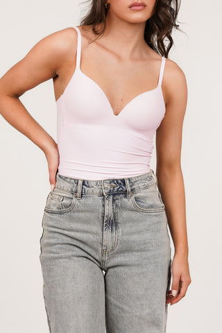 Shapewear bodysuit licht roze - Nomi