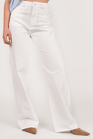 Straight fit jeans wit - Harley