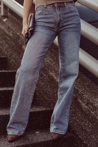 Straight leg jeans tall donker blauw - Sorelle