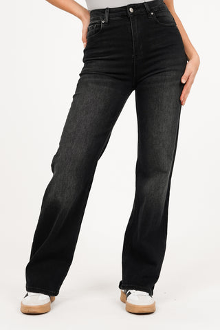 Straight leg jeans zwart - Zola