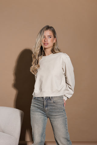 Sweatshirt beige - Lina