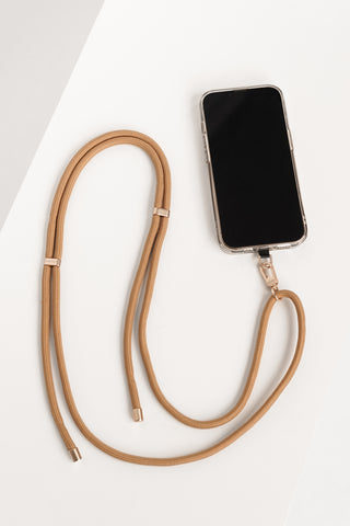 Adjustable phone cord beige - Jordan