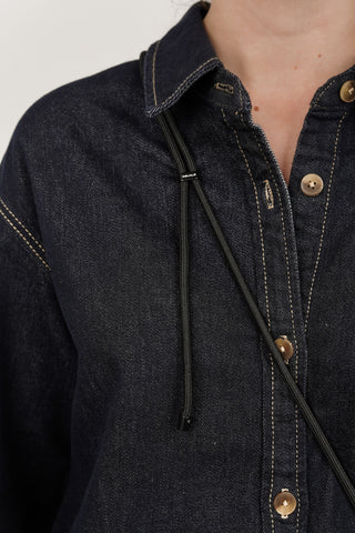 Adjustable black phone cord - Jordan