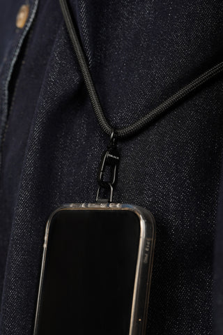 Adjustable black phone cord - Jordan